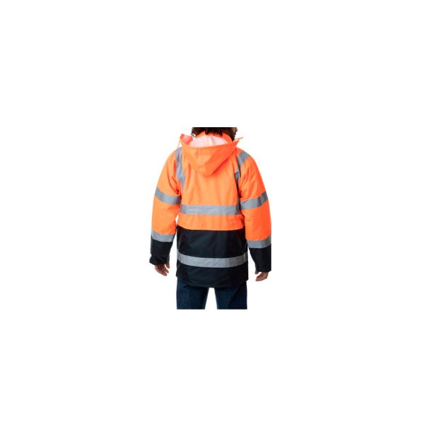 Parka Termica Impermeable Alta Visibilidad - Imagen 2