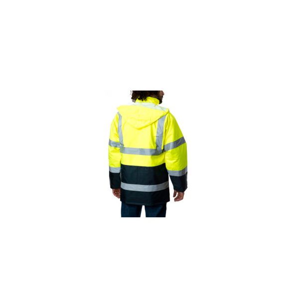 Parka Termica Impermeable Alta Visibilidad - Imagen 4