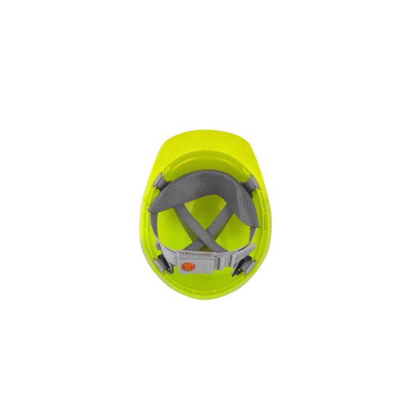Casco de Seguridad EVO Cinta TOP Verde Fluor – STEELPRO - Imagen 2