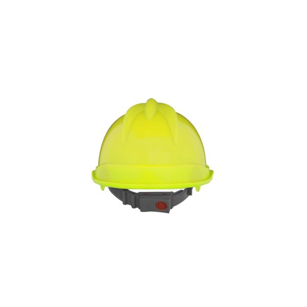 Casco de Seguridad EVO Cinta TOP Verde Fluor – STEELPRO - Imagen 3