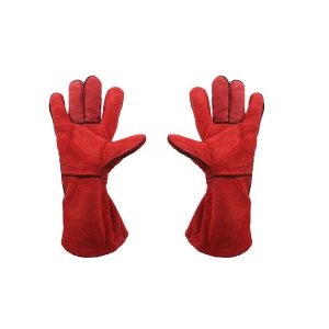 GUANTE DESCARNE SOLDADOR ROJO