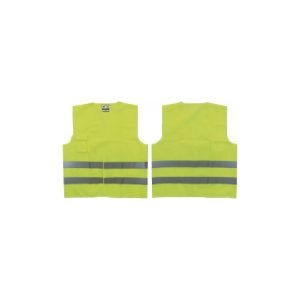 CHALECO REFLECTIVO AMARILLO 2 CINTAS CERTIFICADO CLASE II EN20471