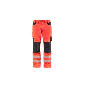 PANTALON CARGO HW DAKOTA ROJO FLUOR