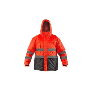 PARKA REFLECTIVA HW SIBERIA ROJO FLUOR