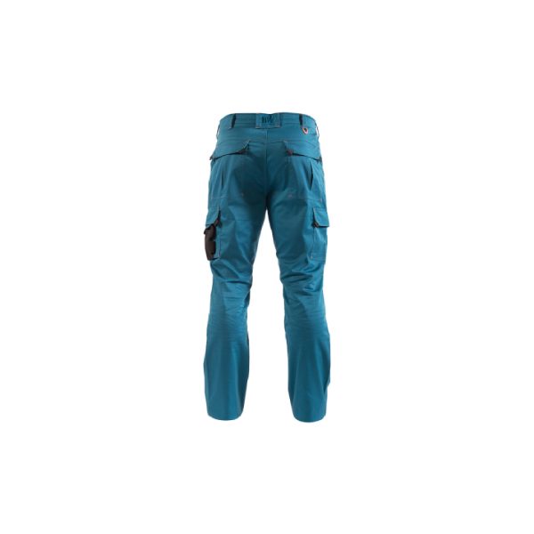 PANTALON CARGO HW DAKOTA SPANDEX PETROLEO - Imagen 2