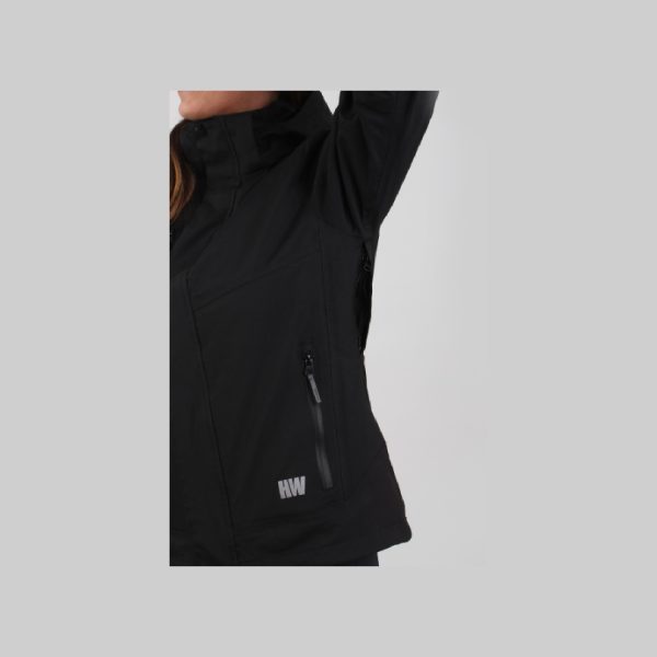 PARKA DESMONTABLE HW RENO 3 EN 1 NEGRO MUJER - Imagen 3