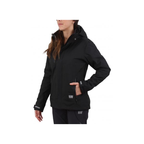 PARKA DESMONTABLE HW RENO 3 EN 1 NEGRO MUJER